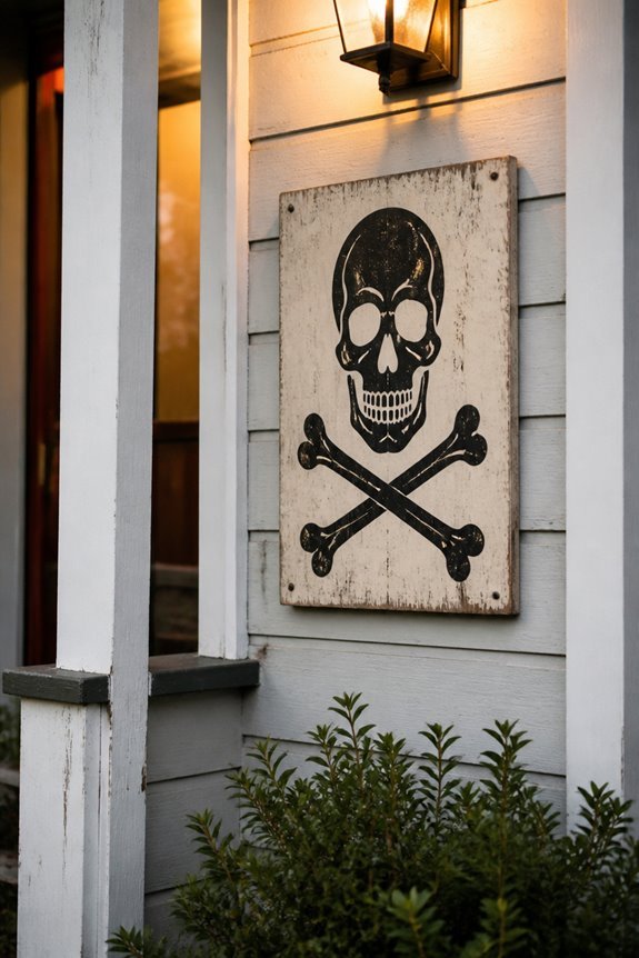pirate themed halloween decor