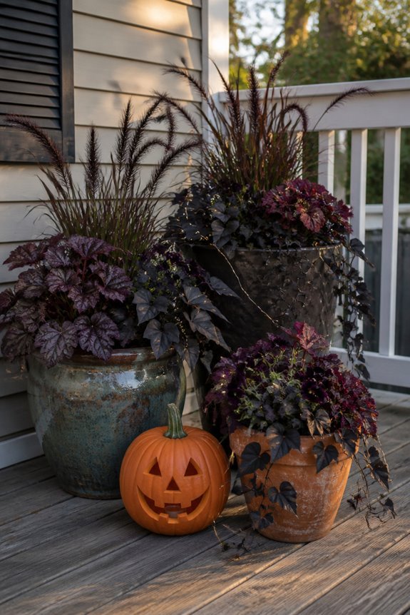 planters for rental decor