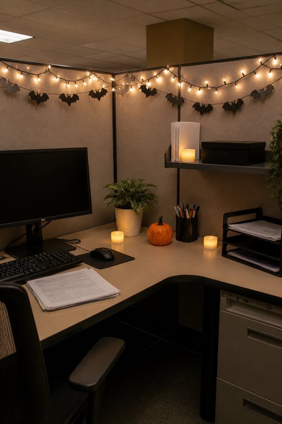 portable halloween workspace lighting