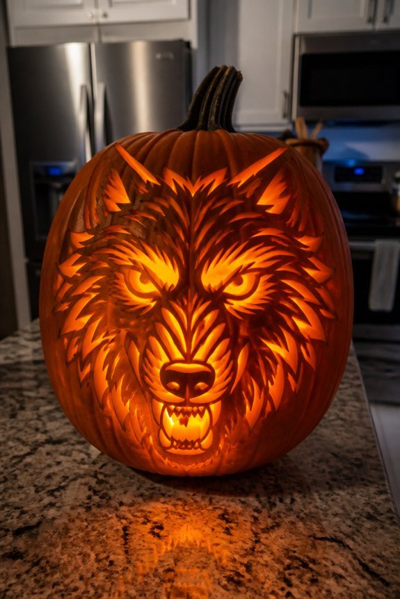 precision carving animal features