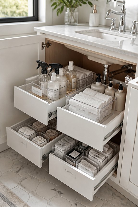 pull out drawer organizers efficient
