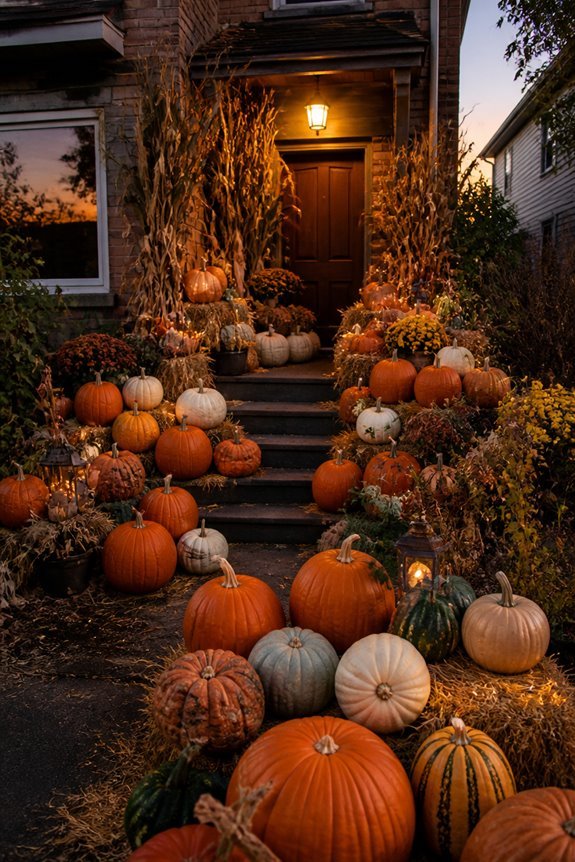 pumpkin patch door transformation