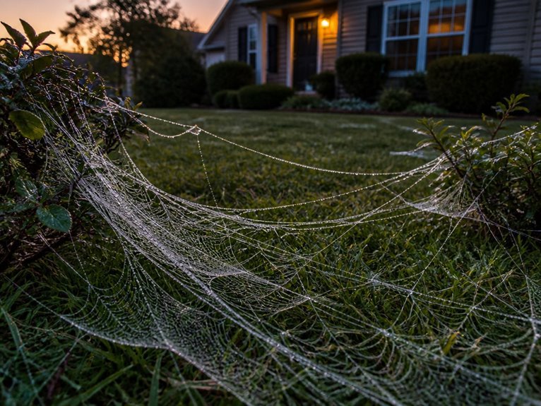 realistic halloween spider webs