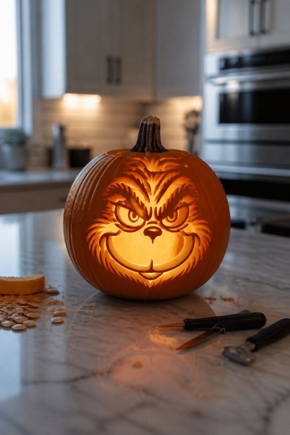 recognizable pumpkin carving designs