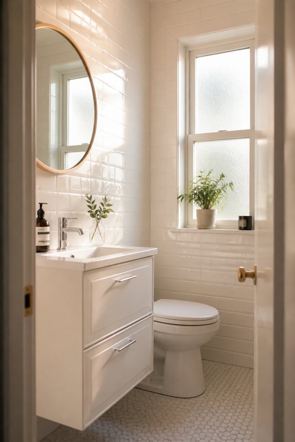 reflective tiles enhance brightness