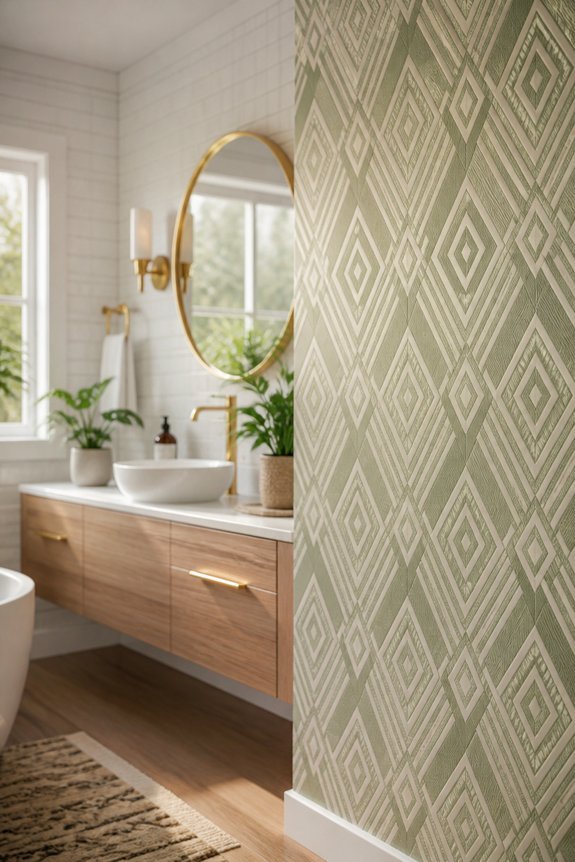 reliable bathroom wallpaper sources