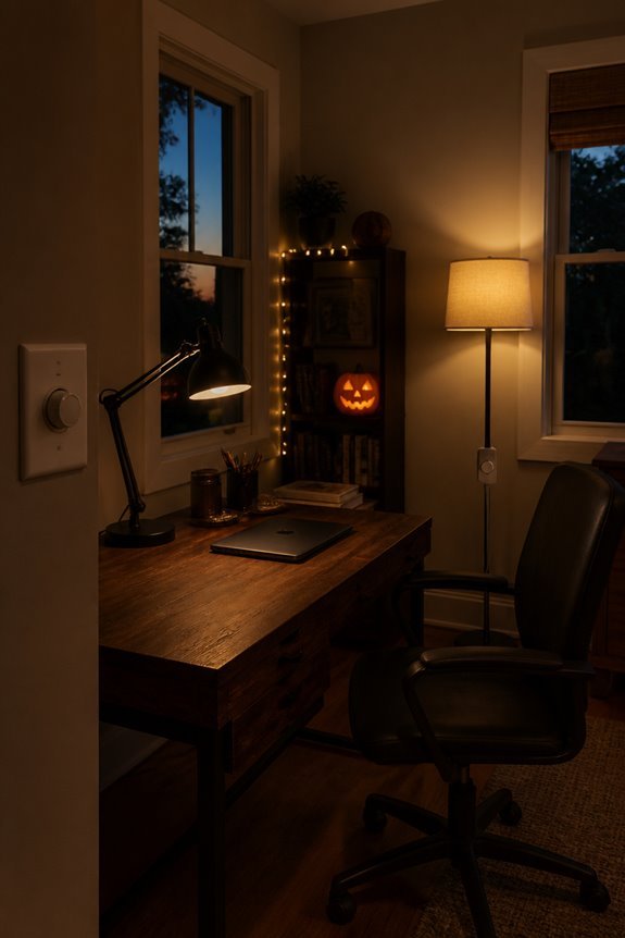 remote controlled dimmable lighting