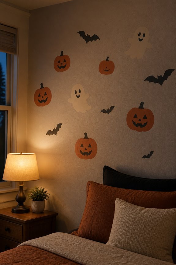 removable halloween wall decals