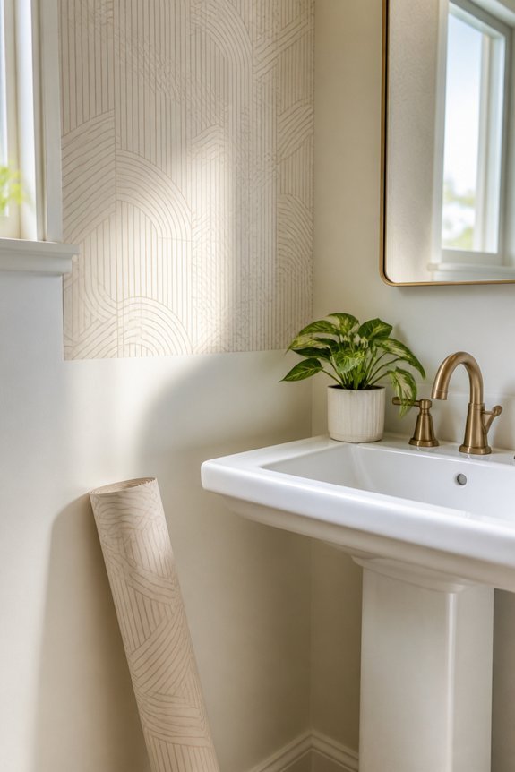removable wallpaper for bathrooms