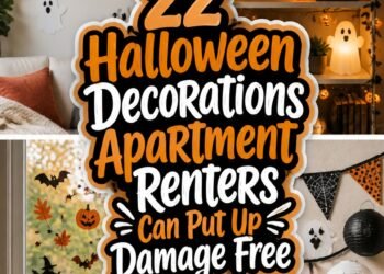 renter friendly halloween decorations