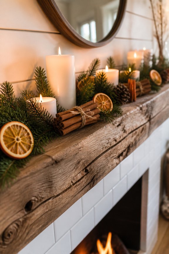 rustic natural decor elements
