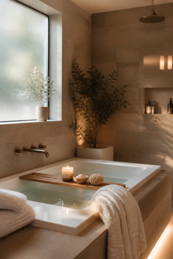 seamless tub and tile integration