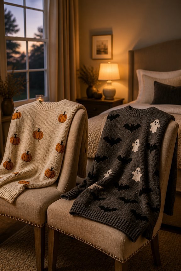 seasonal decor removable sweaters