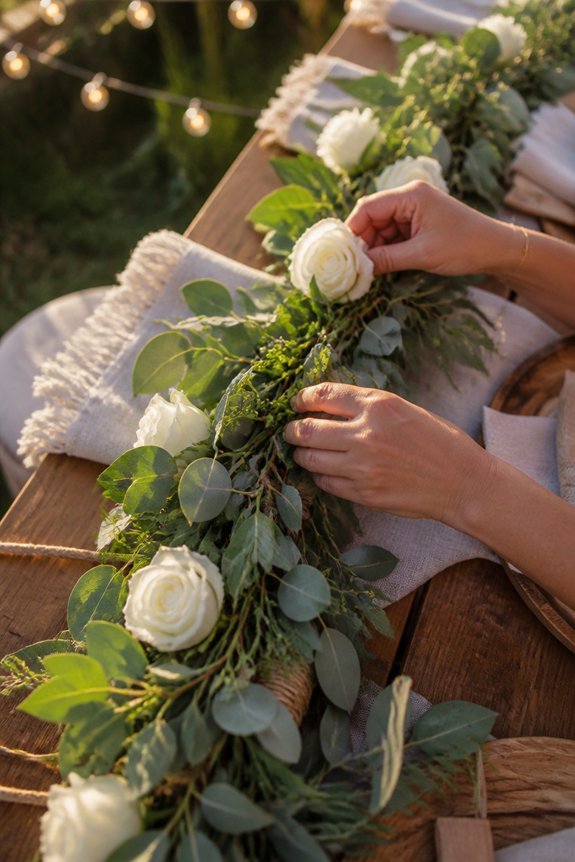 seasonal nature inspired party decorations