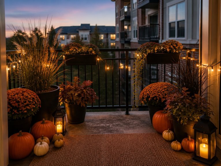 seasonal planters for halloween