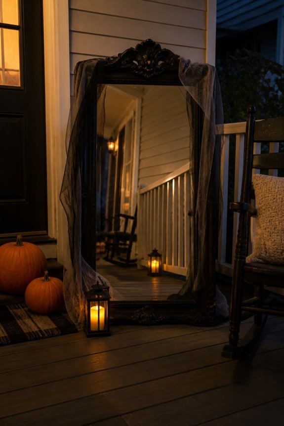 seasonal reflective halloween aesthetics