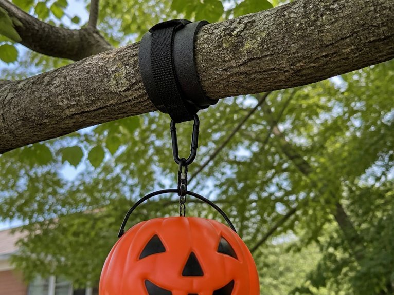 securely attach decorations safely