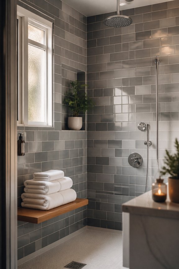 serene spa like bathroom design