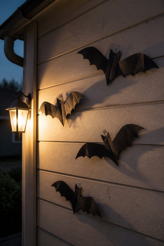 shadow casting wall silhouettes