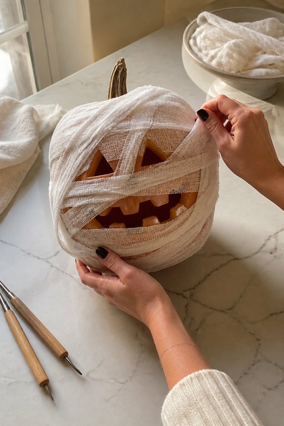 simple mummy wrapping pattern