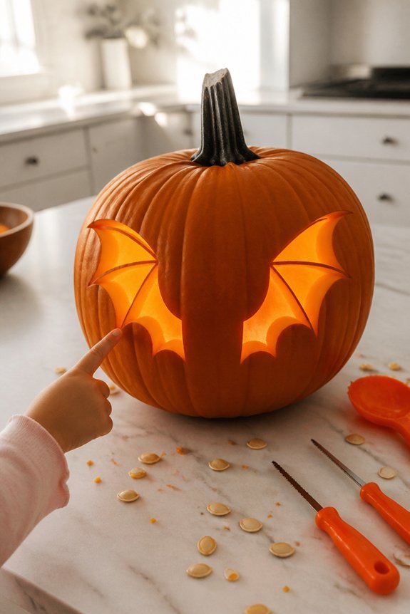 simple symmetrical bat design