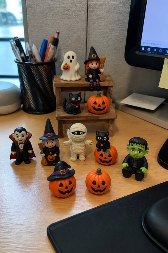 small three dimensional halloween decor