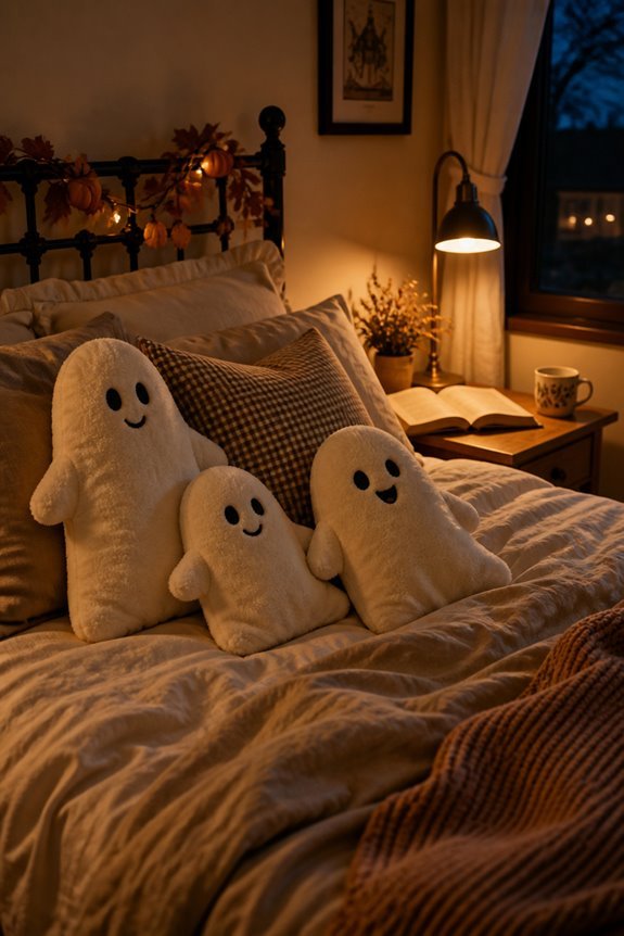 soft halloween bedroom companions