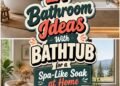 spa inspired bathtub designs