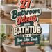 spa inspired bathtub designs