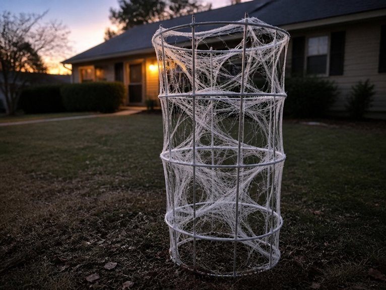 spider web tomato decoration