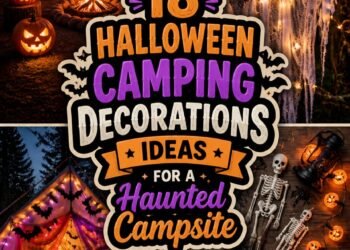 spooky campsite decoration ideas
