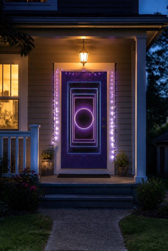 spooky dimensional portal door
