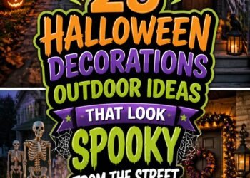 spooky outdoor halloween decor
