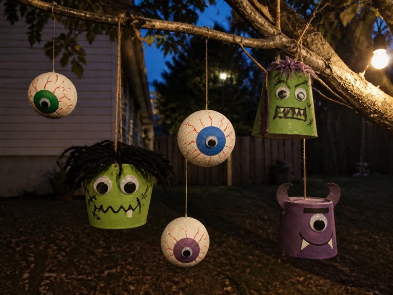 spooky outdoor halloween ornaments