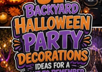 spooky outdoor party decorations