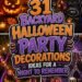 spooky outdoor party decorations