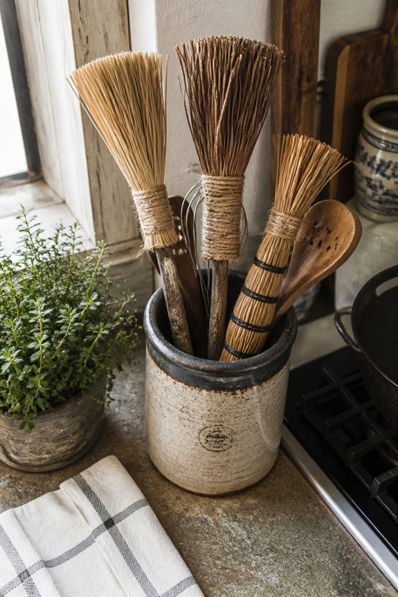 storage meets seasonal decor