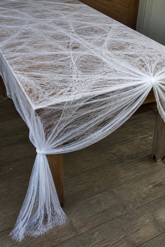 stretch fabric secure corners