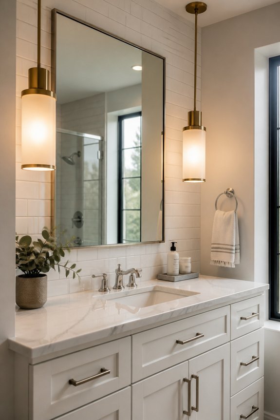 stylish pendant lights installation