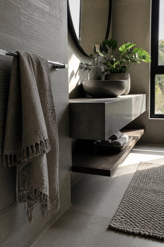 textural depth in monochrome