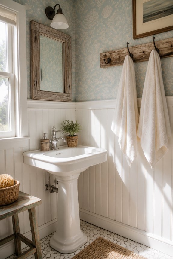 textured wallpaper for bathrooms