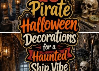 themed nautical spooky decor