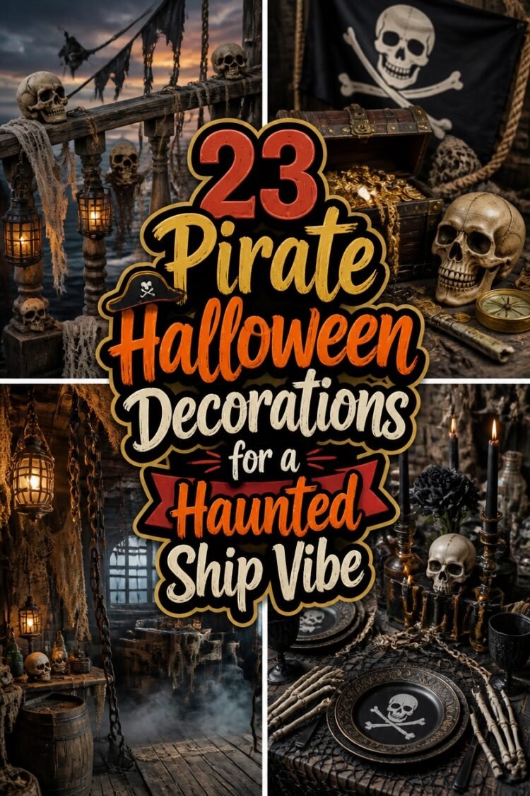 themed nautical spooky decor