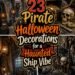 themed nautical spooky decor