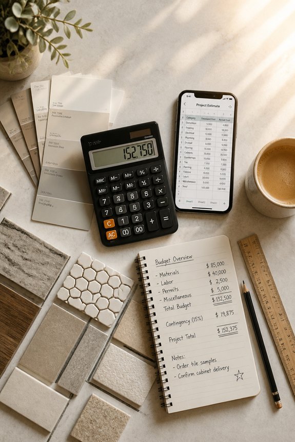 tile project cost estimation