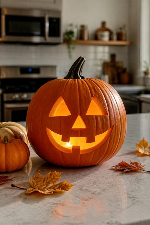 traditional jack o lantern design