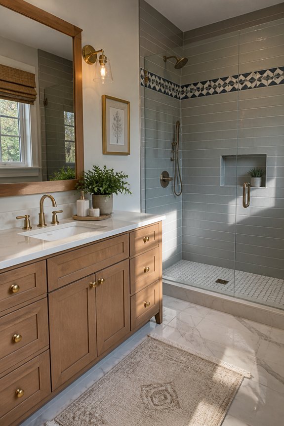 transitional tile design solutions
