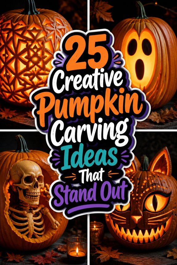 unique pumpkin carving designs