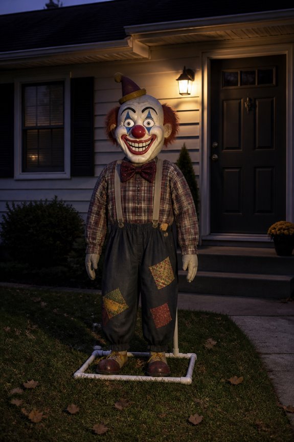 unsettling pathway carnival decorations