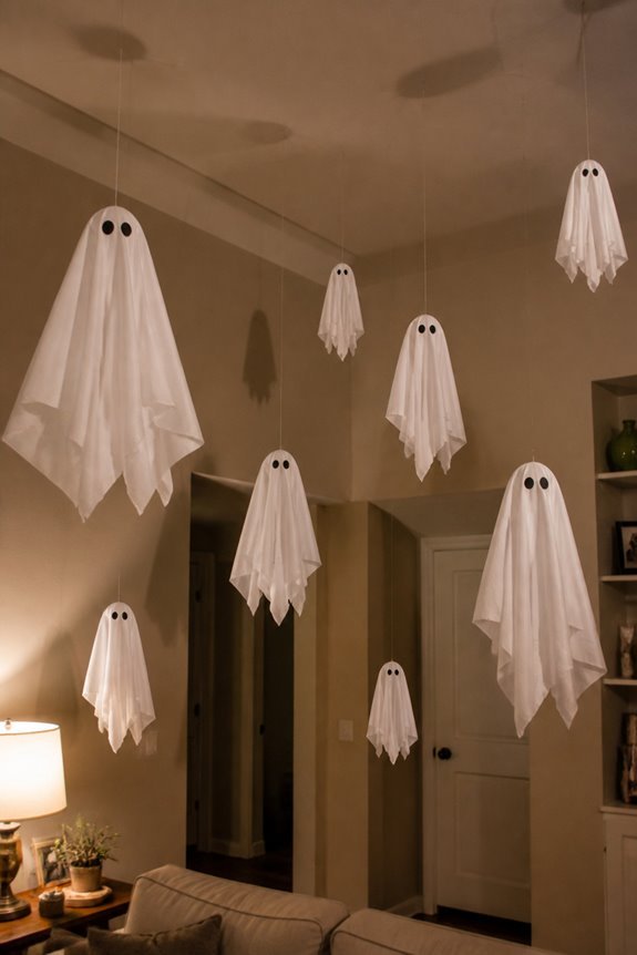 varying height ghost lighting